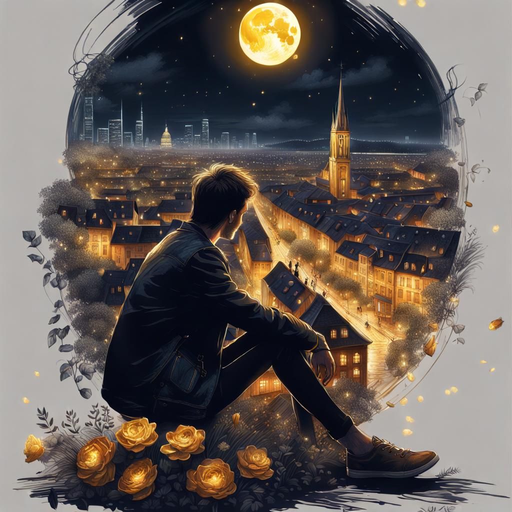 This Night is full of wonderfull dreams   by @Grendel 