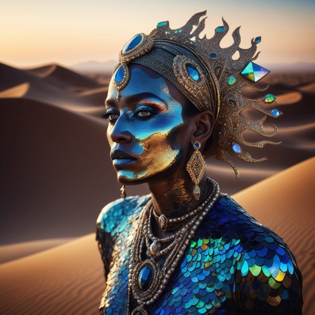 jewelled eerie djinn