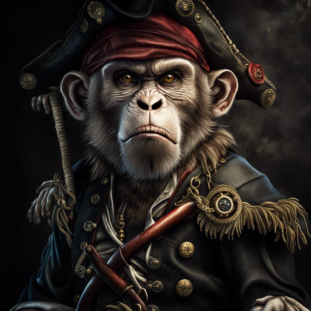 Pirate Monkey #25