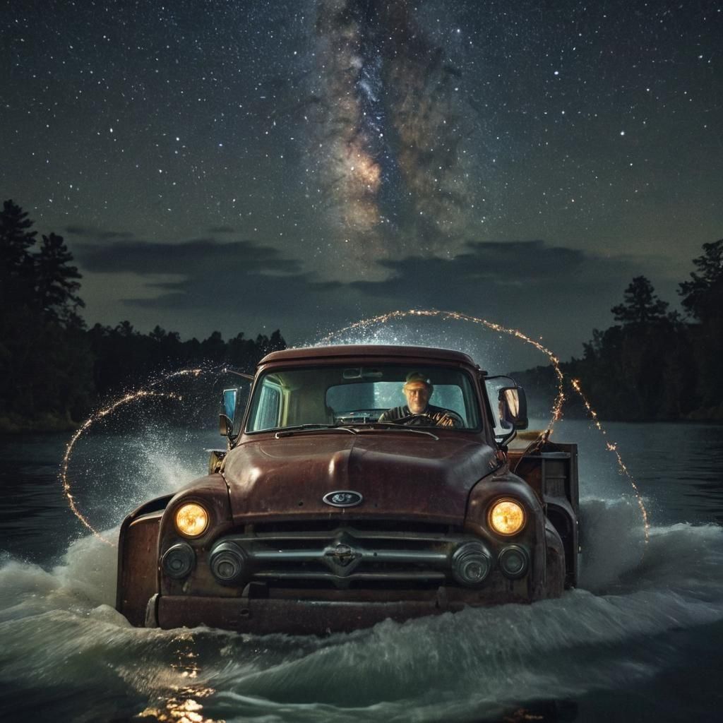 Farm Truck Boat