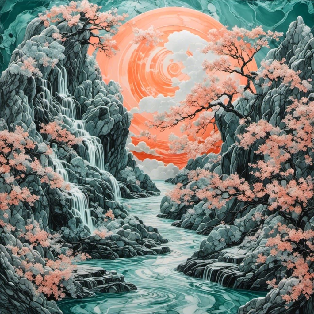Mesmerizing River