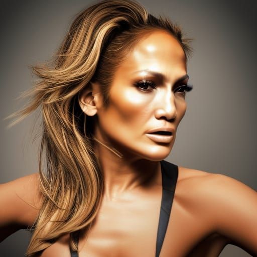 Jennifer Lopez in the role of one. A fighter without a helme...