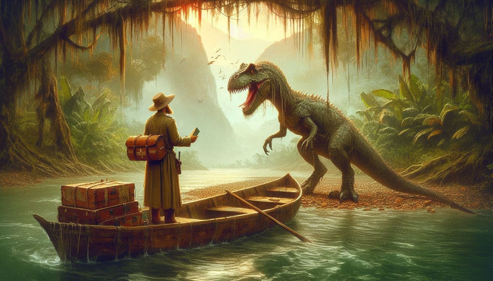 Surprises awaited Fr Johan on his journeys up the great Afri...