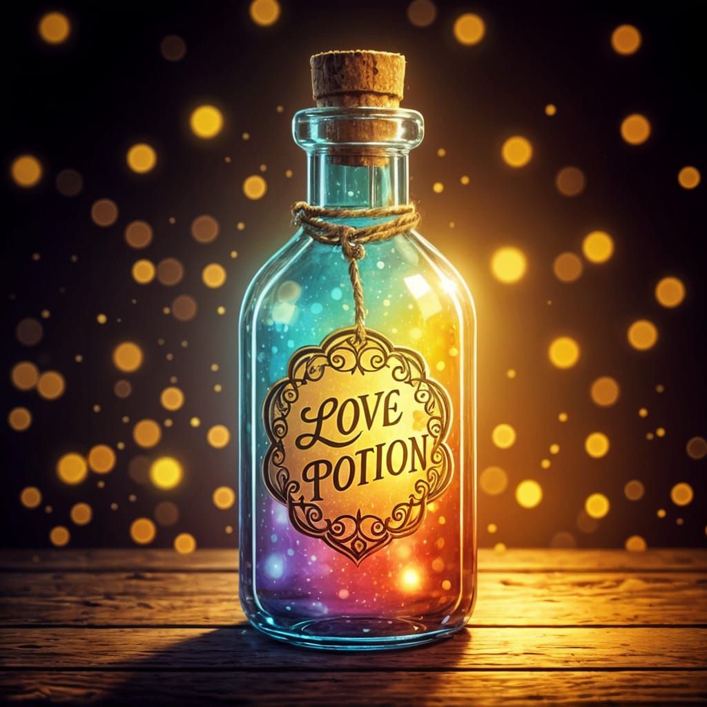 Rainbow Love Potion  by @Seraphine