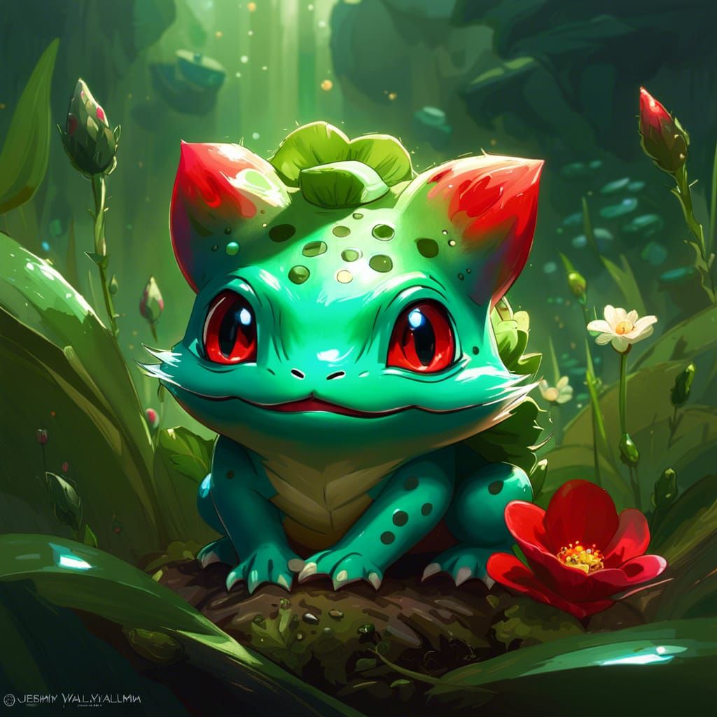 Realistic Bulbasaur