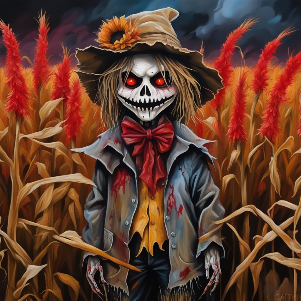 Scarecrow - AI Generated Artwork - NightCafe Creator