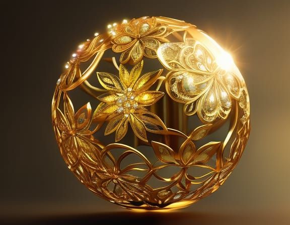 Golden orb