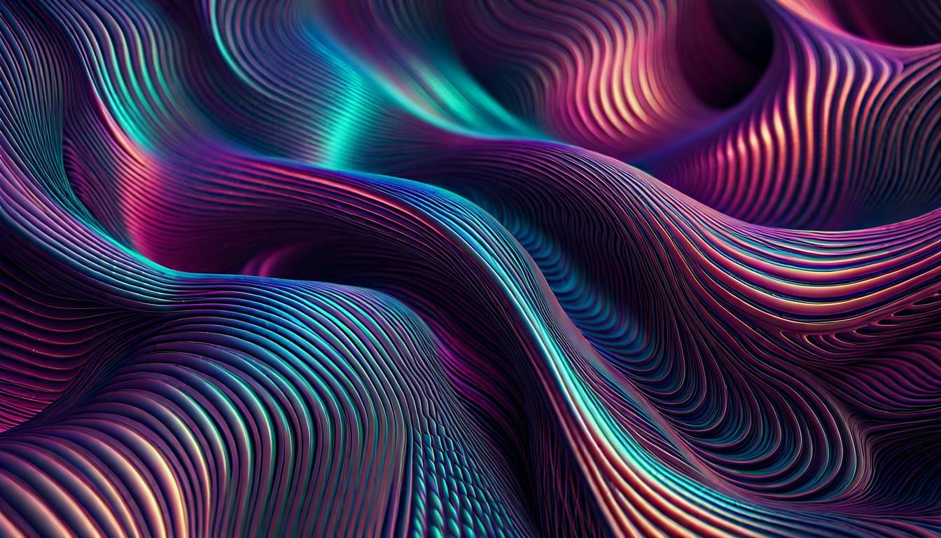 Abstract curves - AI Generated Artwork - NightCafe Creator