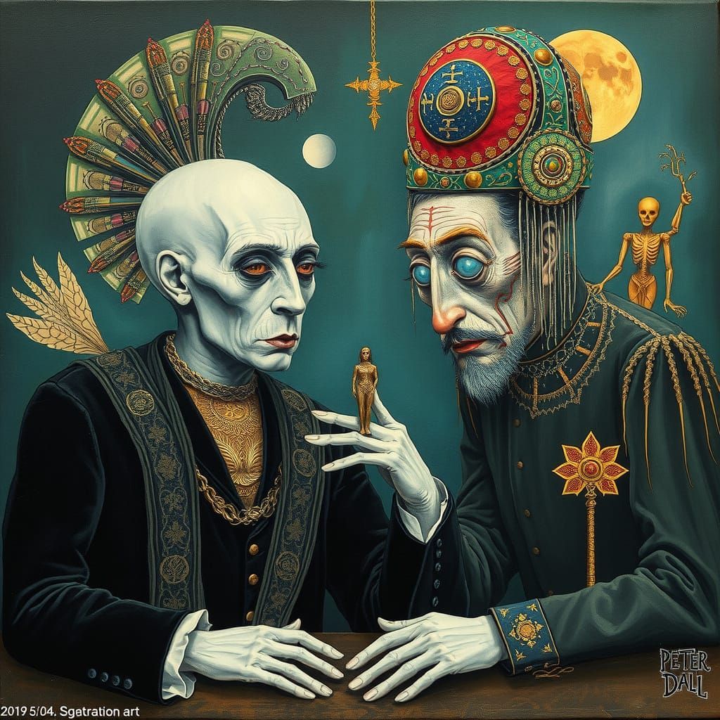 Ethereal Horror Art in Exquisite Detail