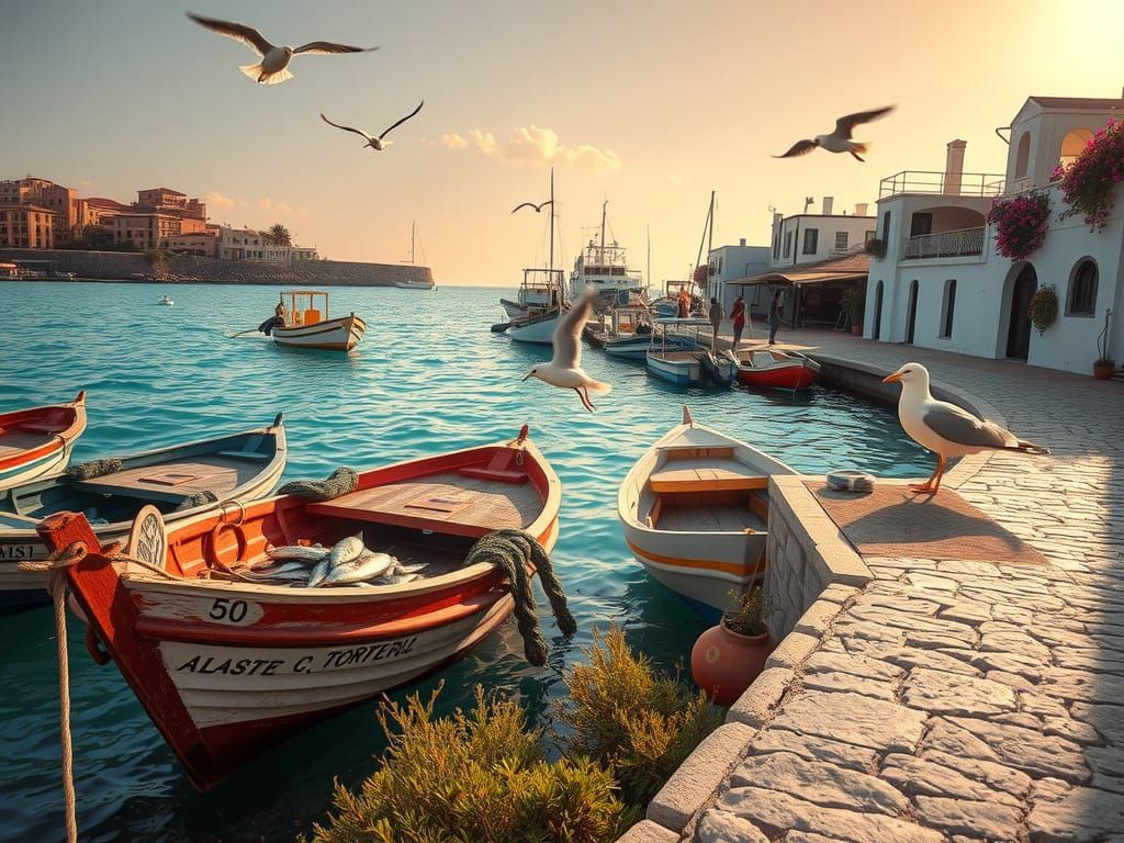 Mediterranean Fishing Pier  by @Zelo