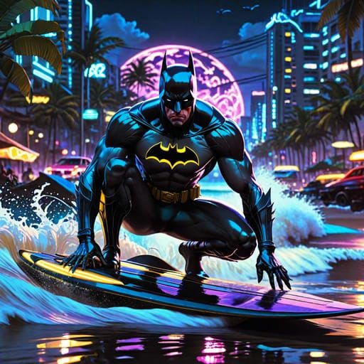 Surfing in Gotham