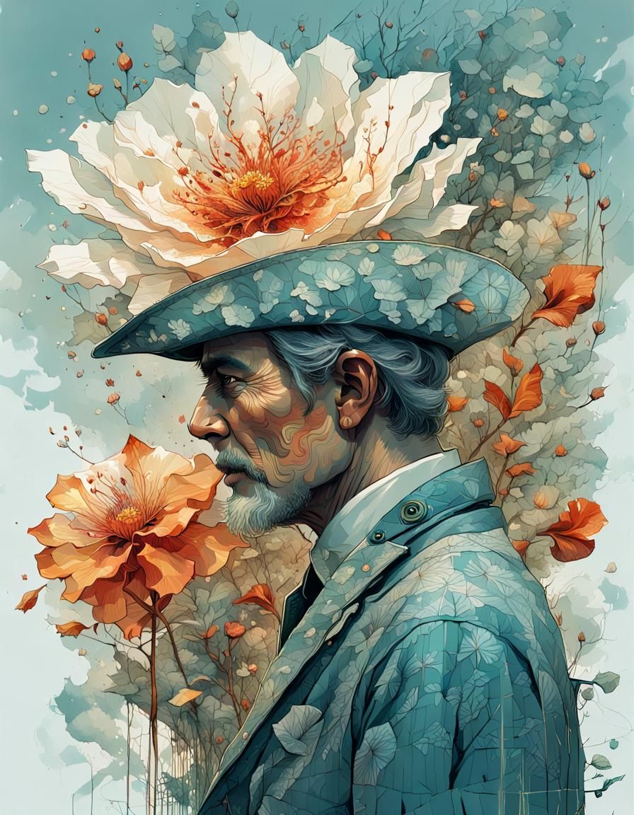 I didn't want a flower on my hat.