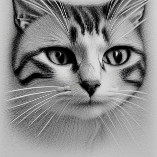 "Pencil Sketches" cat