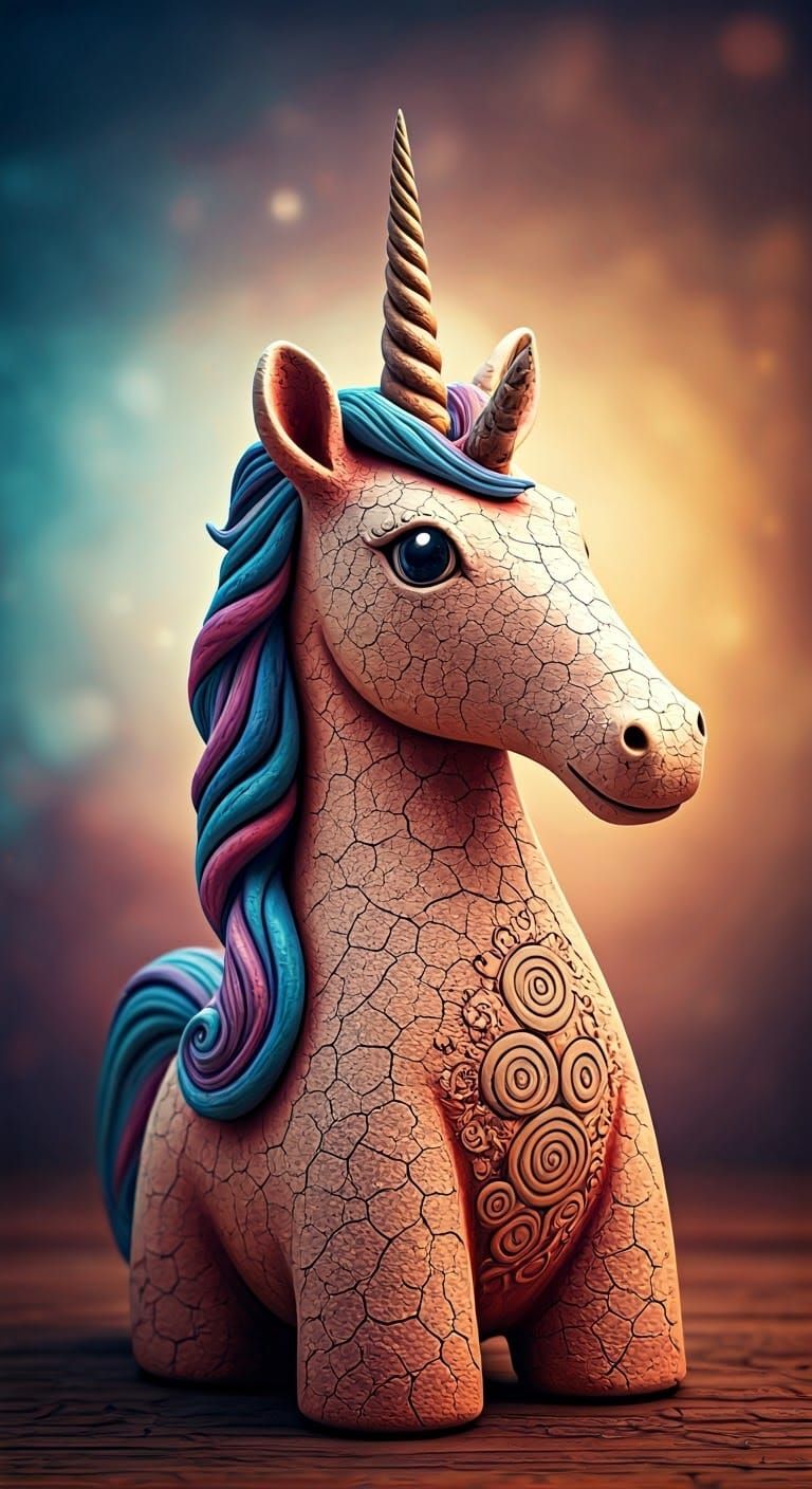 Clay Unicorn   by @Nimbus