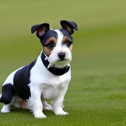 Jack Russell Cross shitzu short hair