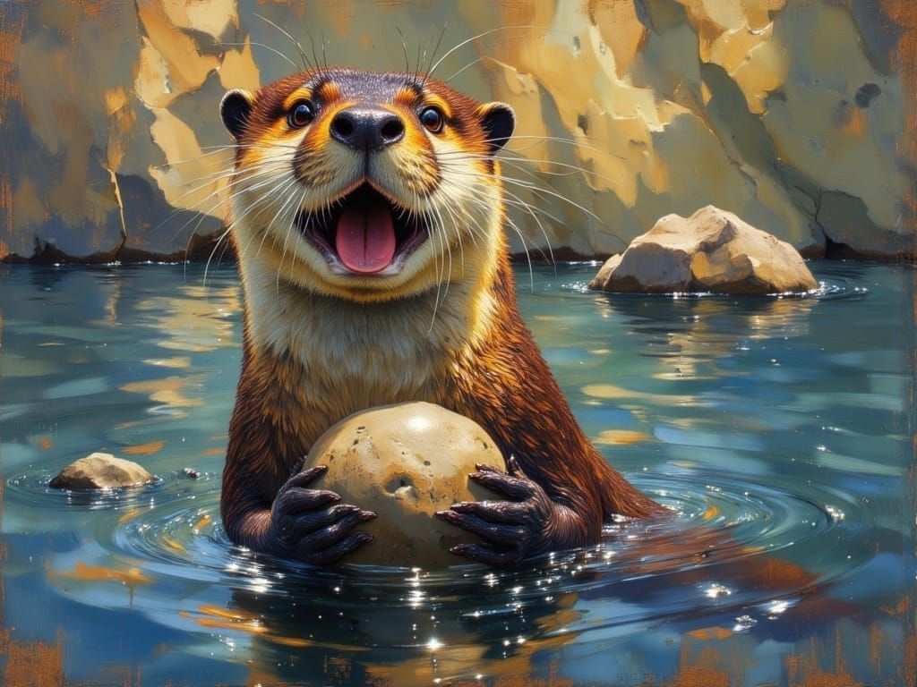 Happy Otter