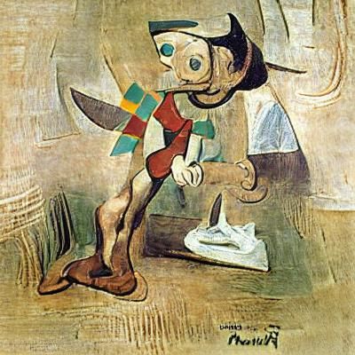 Pinocchio by Picasso