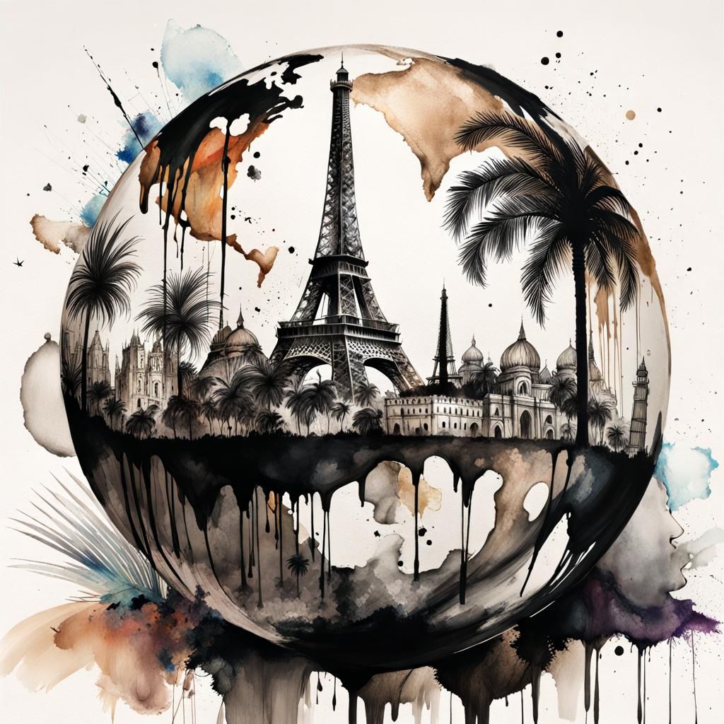 Ink Splatter  by @aiswa