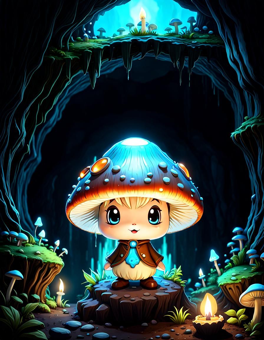 Cave Shroomie  by @kauri
