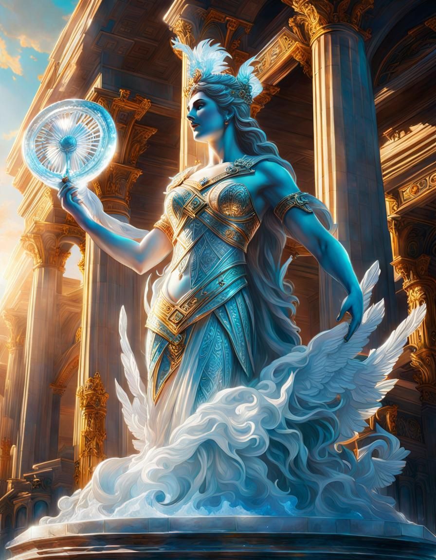 Athena AI Generated Artwork NightCafe Creator