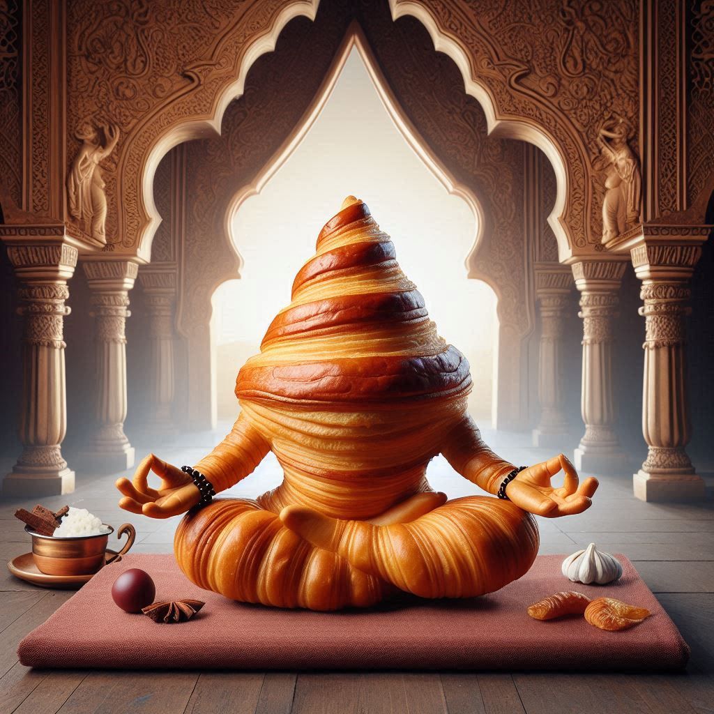 oriental meditation with master crois-sant