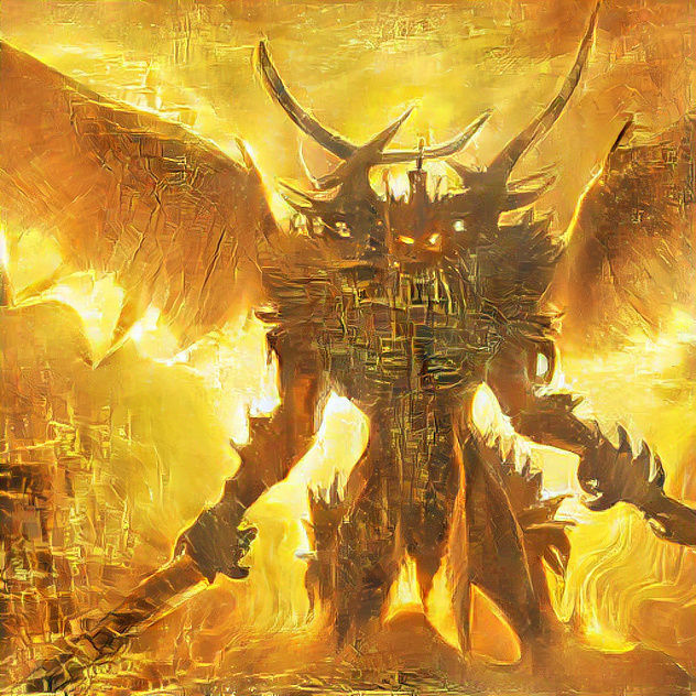 the golden area of demon is comming 