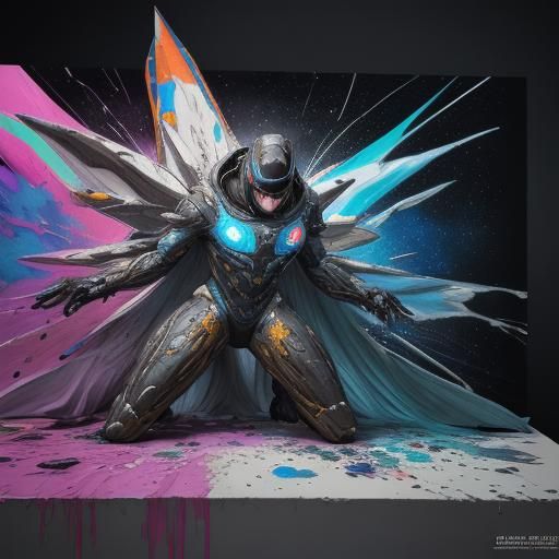 Superhero In Space