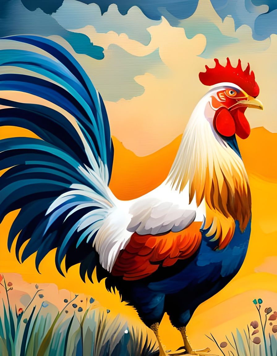 Gallus gallus domesticus  by @yellowhyena