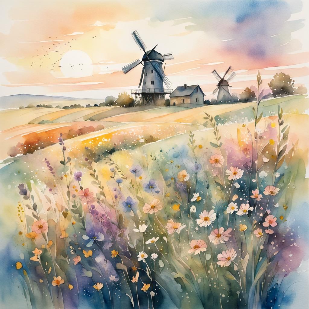 Wind mills  by @Vochomurka