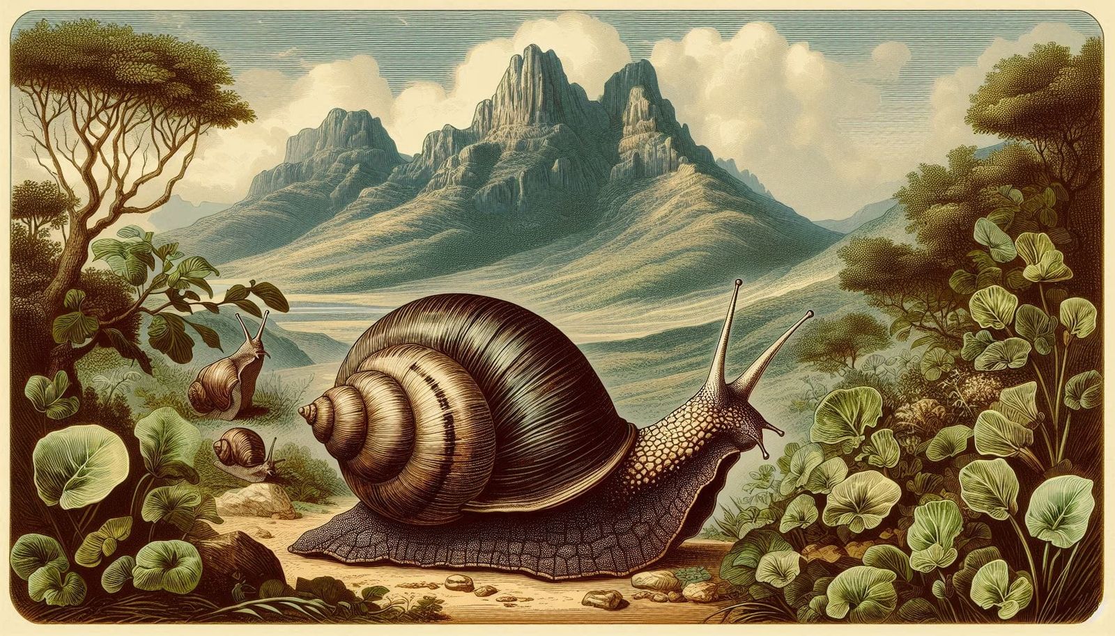 Giant African Land Snail ver. 1