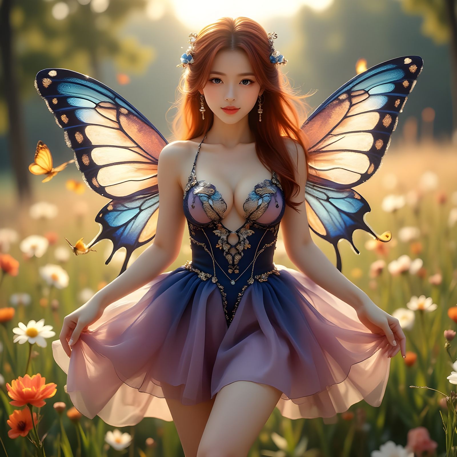 Kurenai: Float like a Butterfly 🦋 (4 Images)