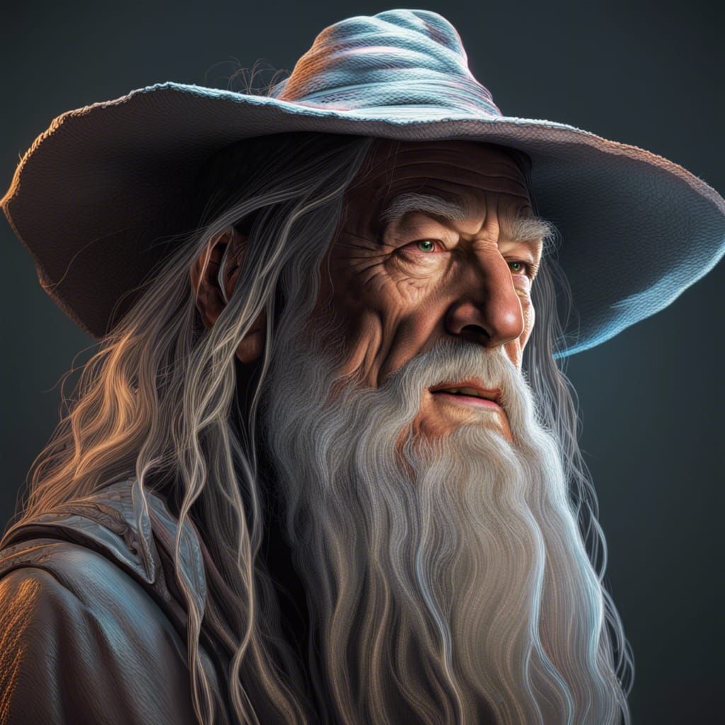 Gandalf the Gray - AI Generated Artwork - NightCafe Creator