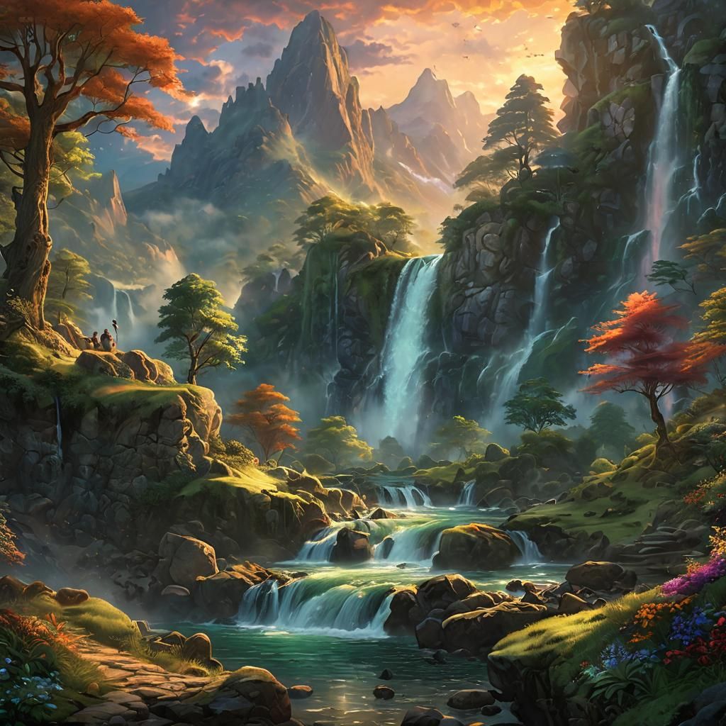 Epic Waterfalls  by @Steve Ryan