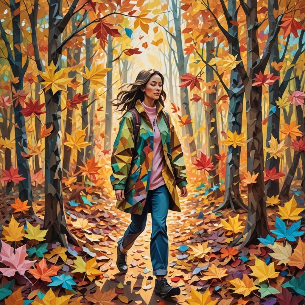 Autumn in the forest
