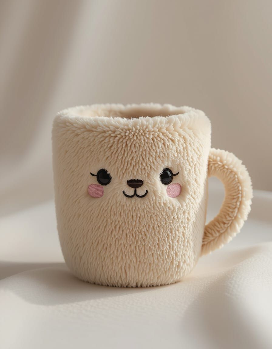 The raspberry lid opens to reveal a cup of coffee inside, steaming in the shape of beautiful, twisted hearts.