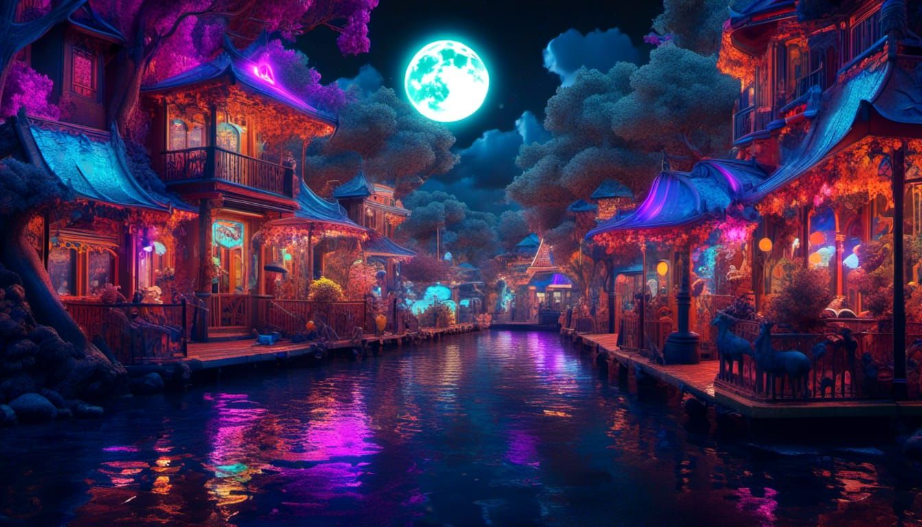 Night life on Terran Two