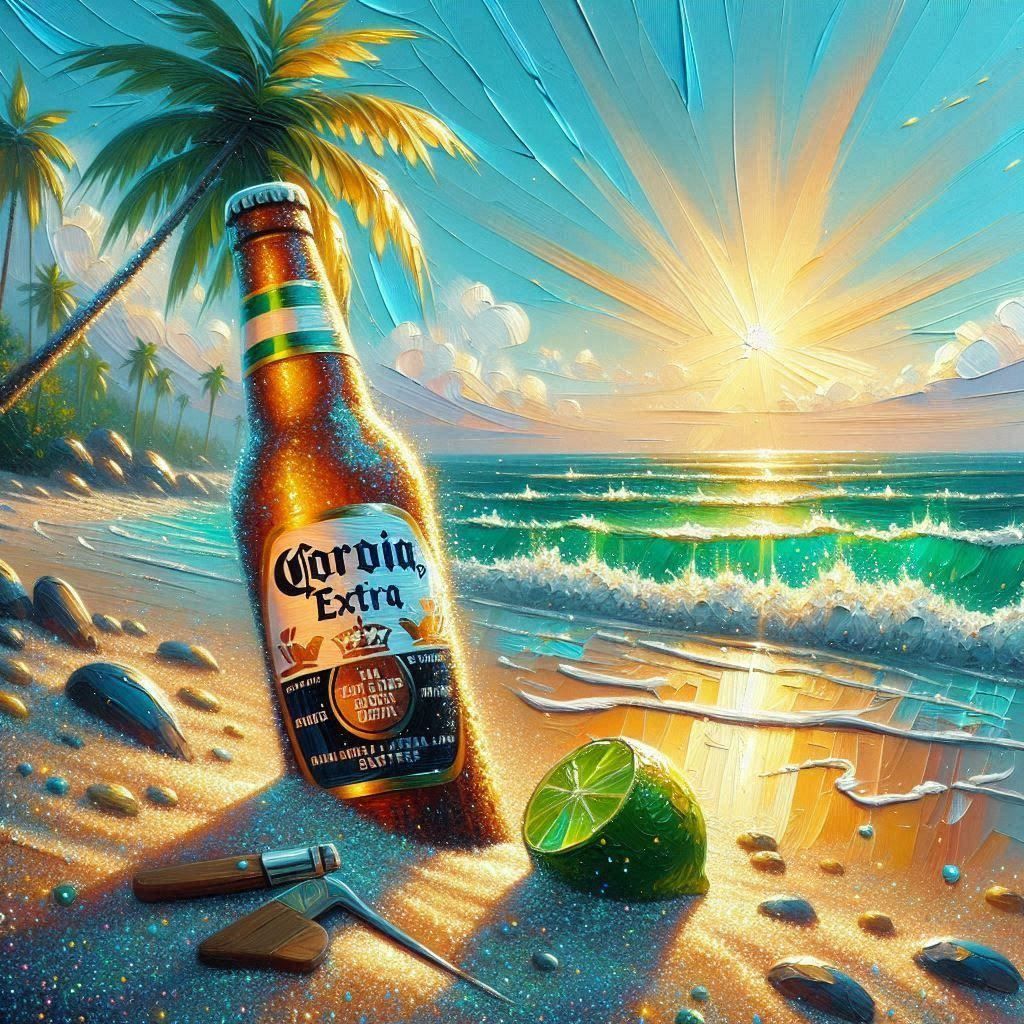 ♪ baby will you be my corona and lime? and i will be your ma...