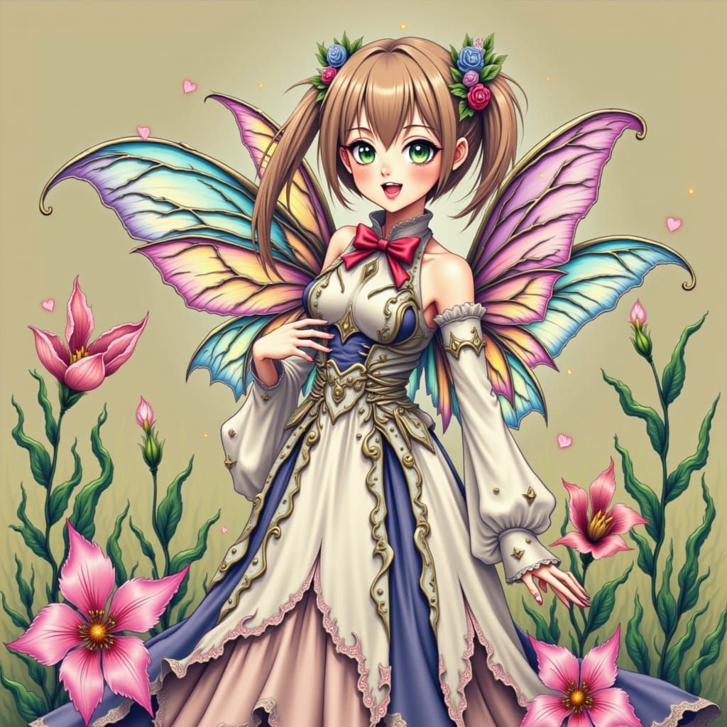 <lora:Flux Fairy:1.0>Male