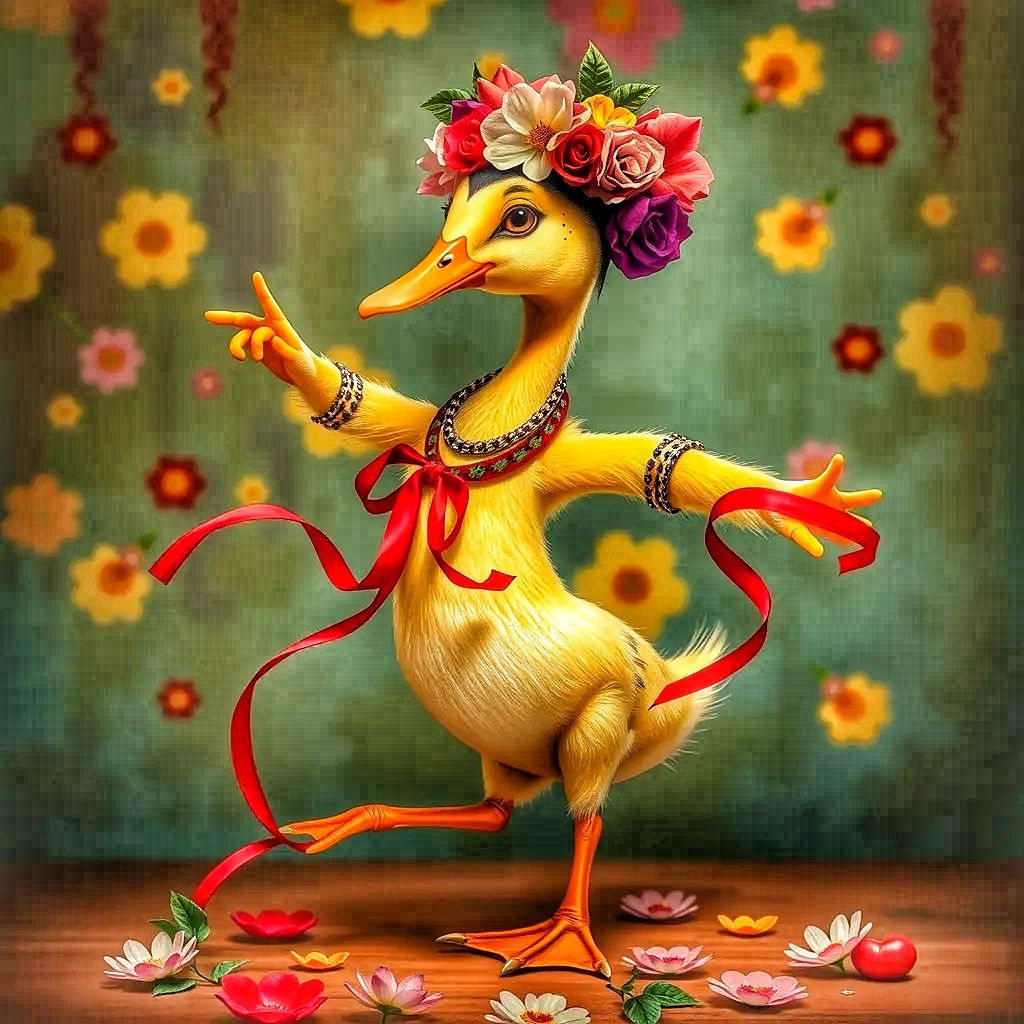 Dancing Duckling 1: Mexican folk dance