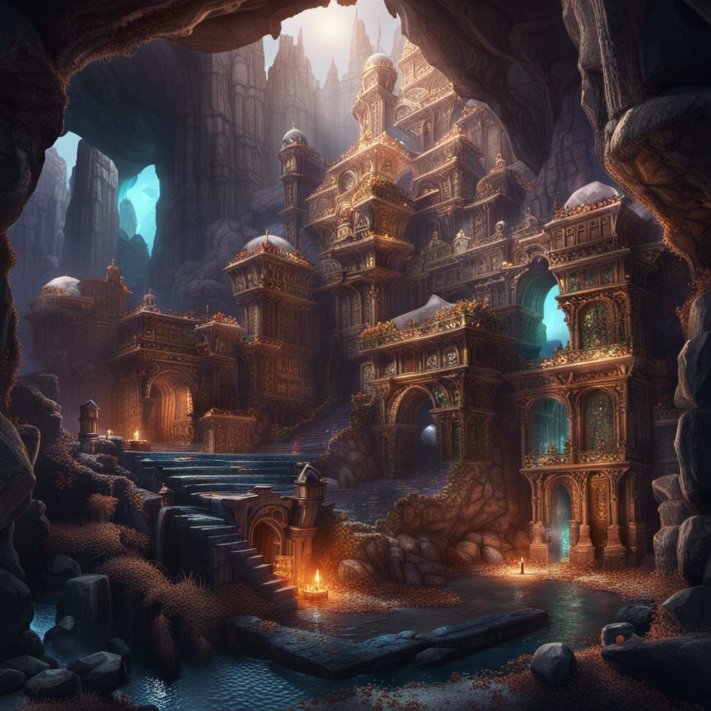 The Forgotten Palace - AI Generated Artwork - NightCafe Creator