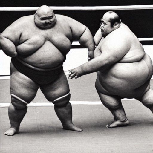 Danny Devito sumo wrestling