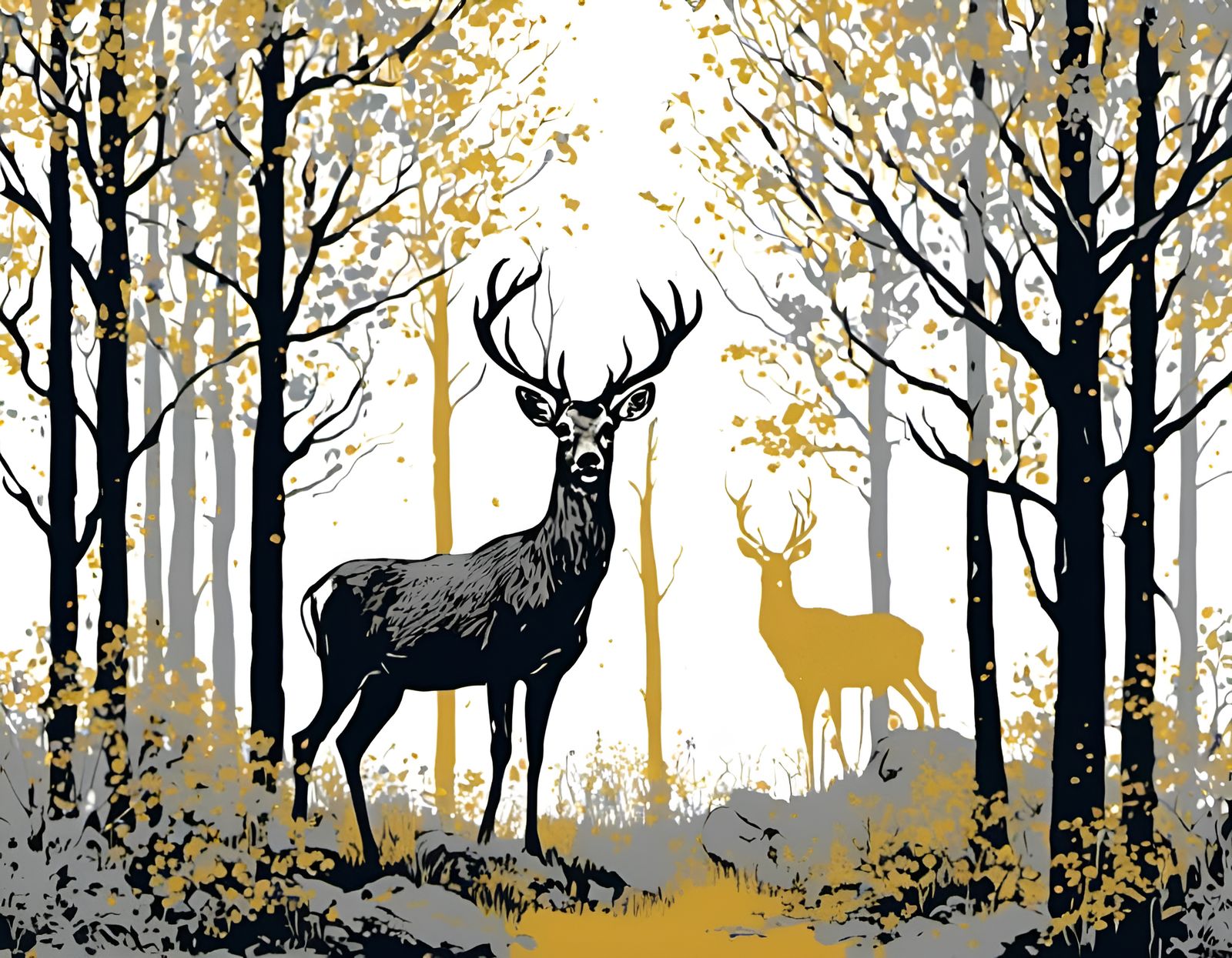 Doe 🦌 A Deer—A Female Deer. Ray, A Drop Of Golden Sun ☀️ AI Generated