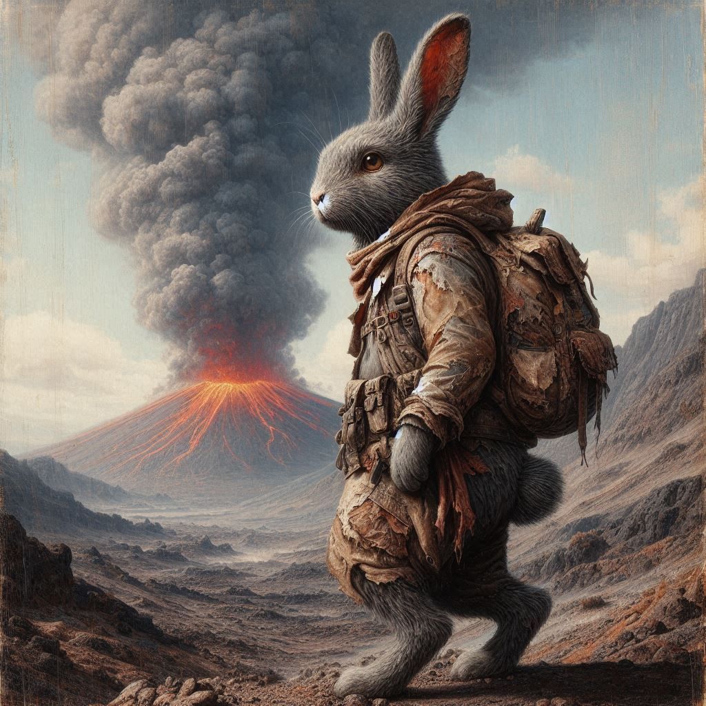 Survival Instincts: The Journey of the Last Rabbit