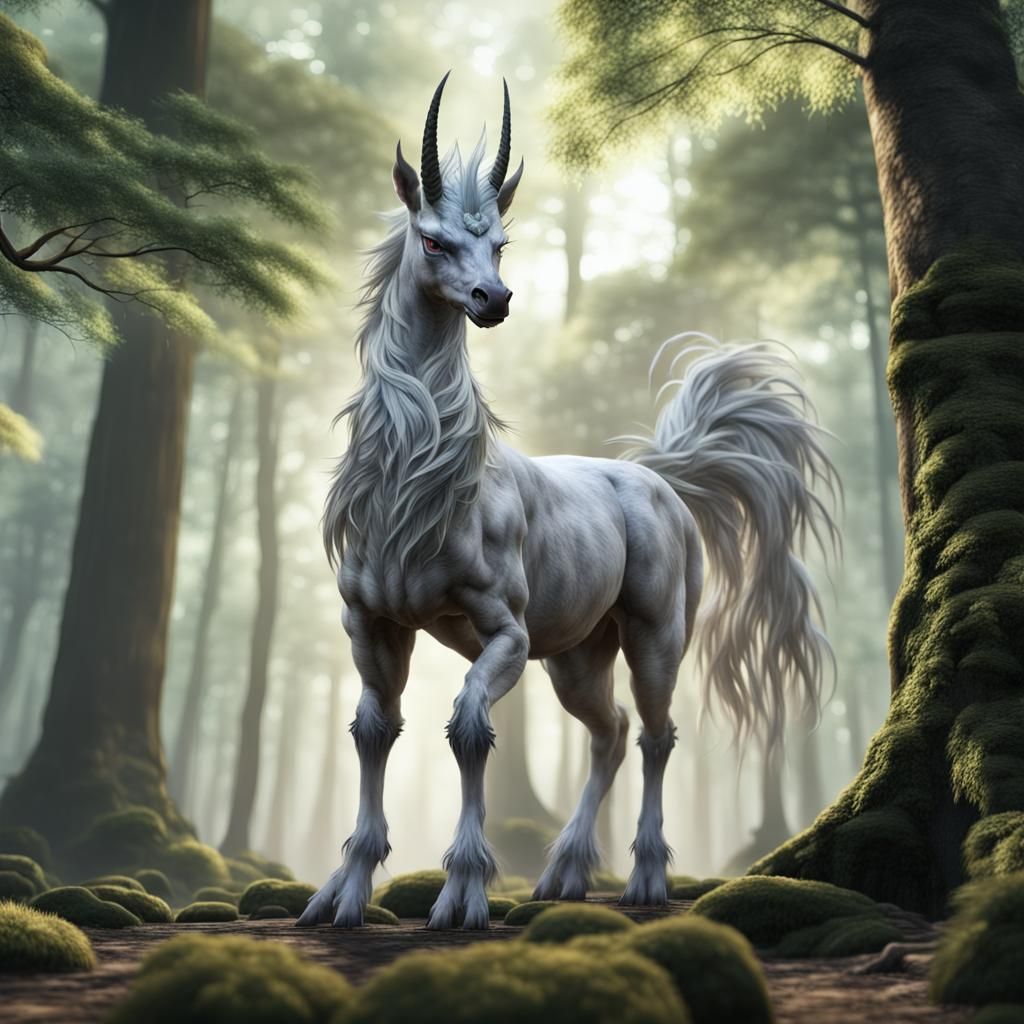 A Kirin in the Woods  by @airzip