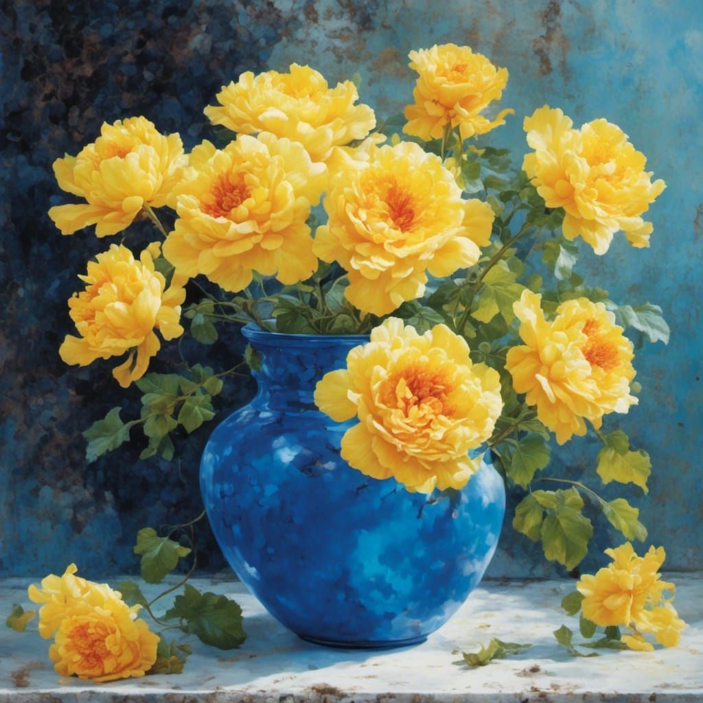 Yellow & Blue