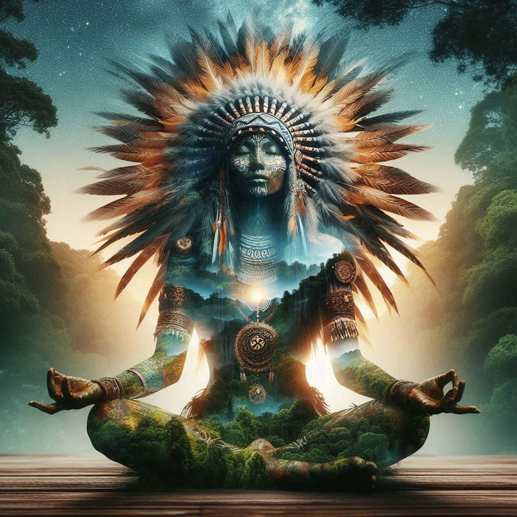 Native spirit of the forest