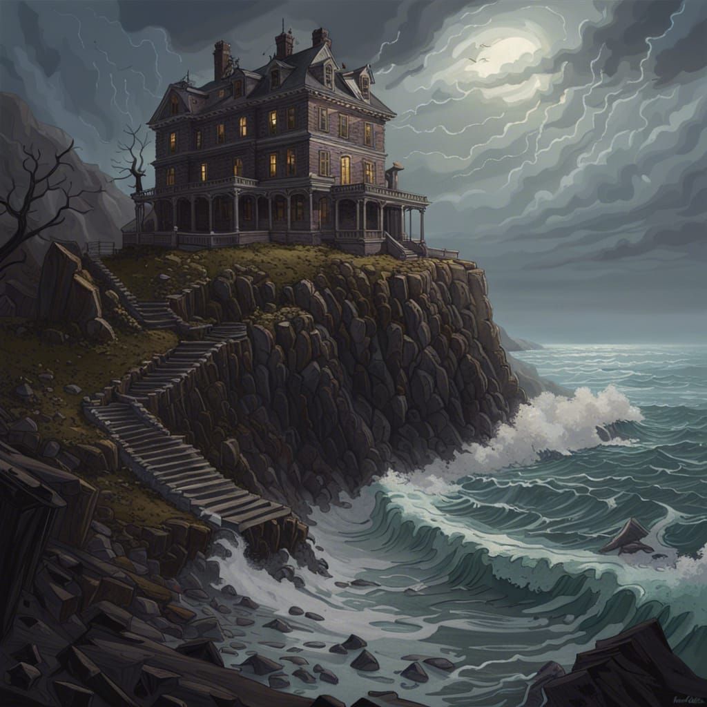 haunted mansion  by @viceroy