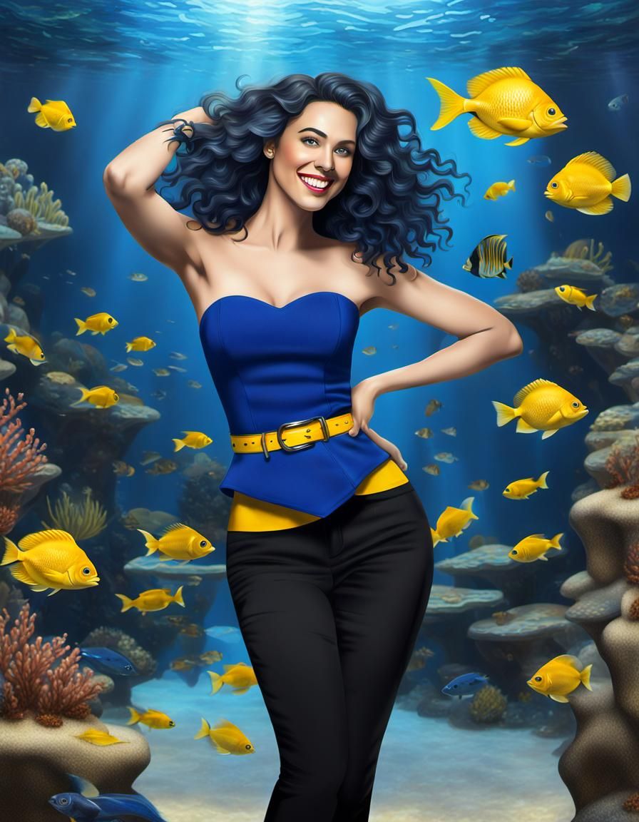 Dory As A Human From Finding Nemo (Version 1)