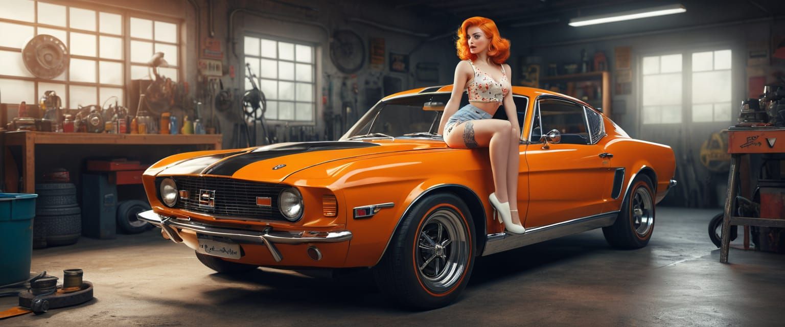 Vintage Retro Pin Up