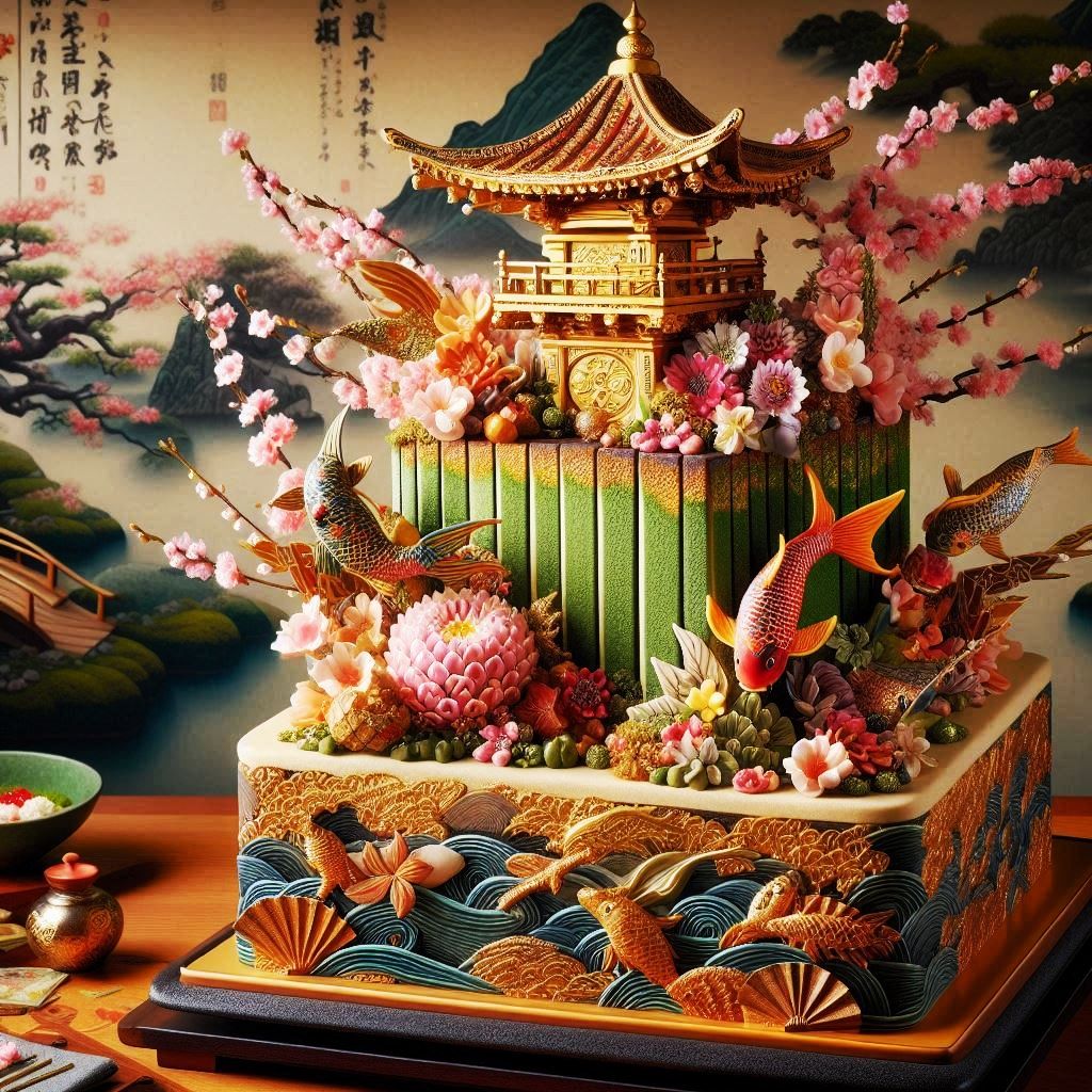 Layers of Love: The Matcha Symphony  by @Uwork